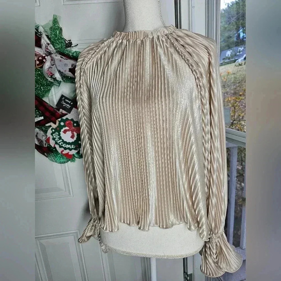 Elegant Cream Blouse - Picture 1 of 4